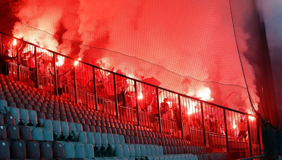 UEFA ukarała Raków Częstochowa za zachowanie kibiców podczas meczu z Maccabi Hajfa /Waldemar Deska /PAP