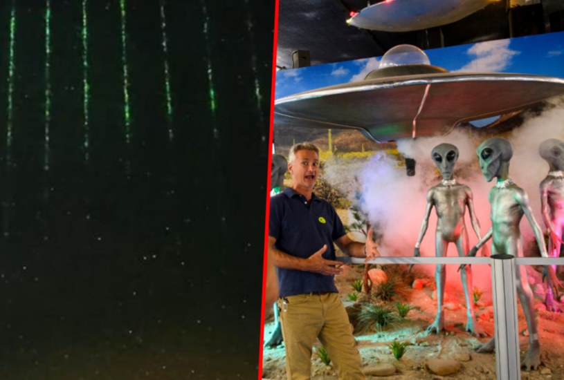UFO, kosmici i wiązki światła. Świat zadrżał po informacjach o "niezidentyfikowanych obiektach" /PATRICK T. FALLON /Twitter /AFP