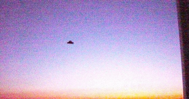 UFO leciało powoli. Świadek zdążył wykonać trzy zdjęcia! /archiwum prywatne