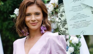 Ujawniono menu przyjęcia weselnego Halejcio. Tym uraczyła gości