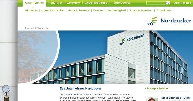 Ukarano koncerny cukrownicze: Suedzucker, Pfeifer & Langen i Nordzucker /.