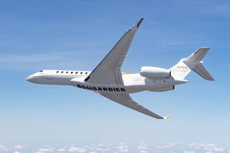 Układ skrzydeł w systemie Smooth Flex Wing ma zapewnić Bombardierowi Global 800 wyjątkową stabilność w czasie lotu /foto: Bombardier /domena publiczna
