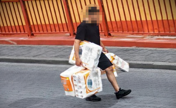 Ukradł 1800 rolek papieru toaletowego. Grozi mu pięć lat