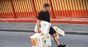 Ukradł 1800 rolek papieru toaletowego. Grozi mu pięć lat