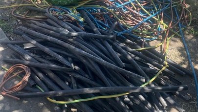 Ukradł 500-metrowy kabel. Chodzi o zbiornik przeciwpowodziowy Topola