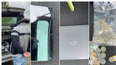 ​Ukradł pieniądze, laptopa, telefon i auto. Wpadł po kilku godzinach