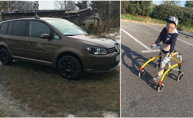 Ukradli auto ze sprzętem do rehabilitacji niepełnosprawnego 7-latka. Rodzice apelują