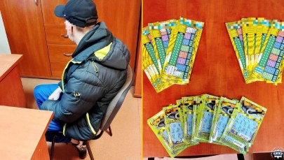 Ukradli zdrapki i wrócili po wygraną. Zamiast fortuny czekała na nich policja 
