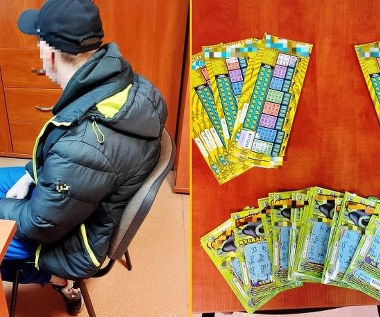 Ukradli zdrapki i wrócili po wygraną. Zamiast fortuny czekała na nich policja 