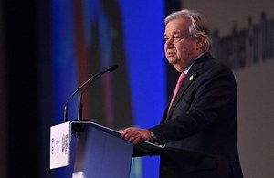 Ukraine and the United Nations.  Guterres: We're in trouble