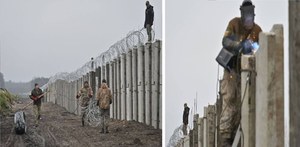 Ucrania está construyendo una presa en la frontera con Bielorrusia