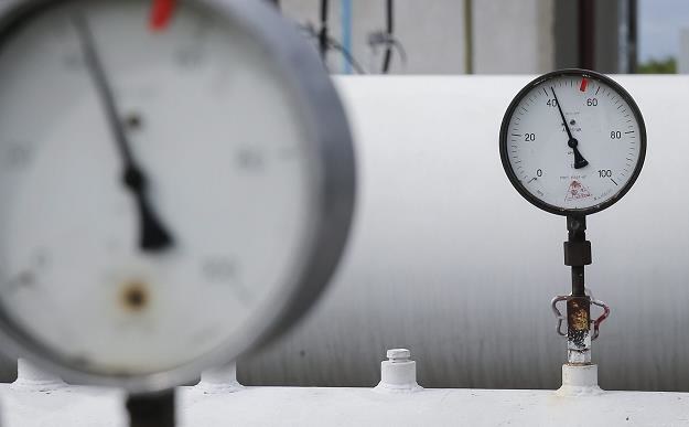 Ukraina dobija... Gazprom! Nz. stacja pomiaru przepływu gazu w Użgorodzie /EPA