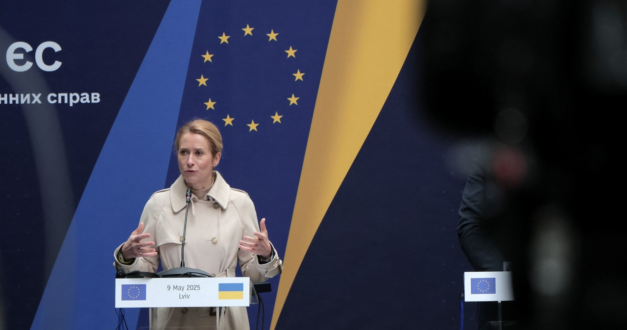 Ukraina dostanie miliard euro wsparcia z zysków od zamrożonych rosyjskich aktywów. Informację tę przekazała wiceszefowa KE Kaja Kallas /SERGII VOLSKYI /AFP