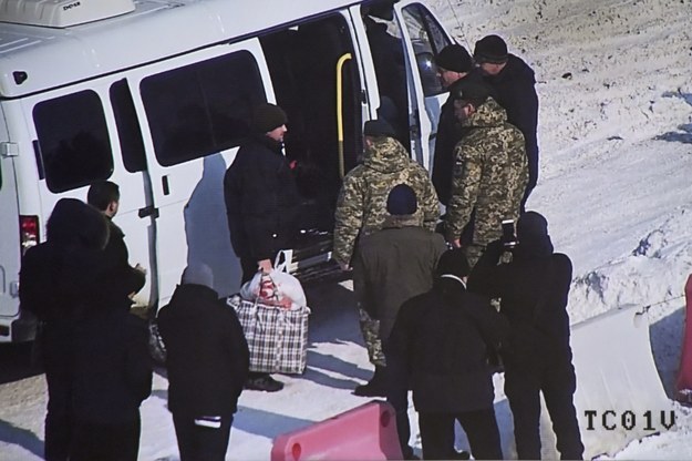 Ukraina i Rosja dokonały wymiany zatrzymanych pograniczników /Ukrainian border service / HANDO /PAP/EPA