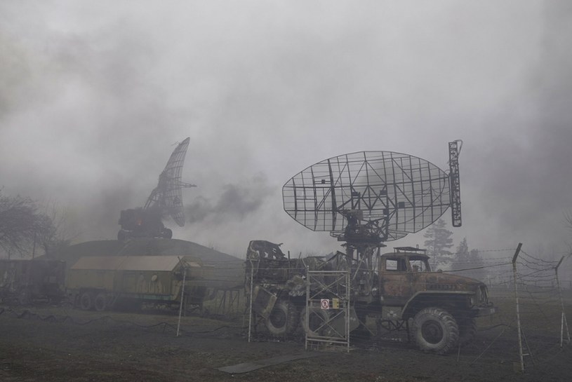 Ukraina. Ostrzał w rejonie Mariupola /AP/Associated Press/East News /East News