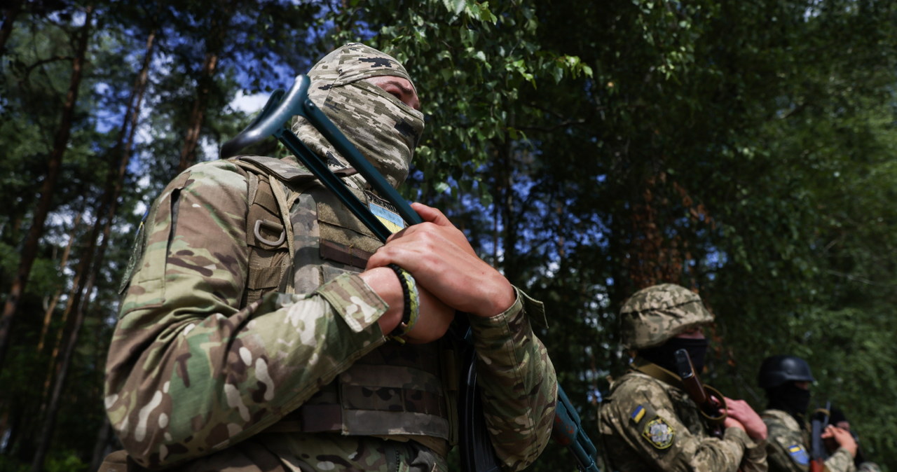 Ukraina. Patrol 111. Batalionu Obrony Terytorialnej