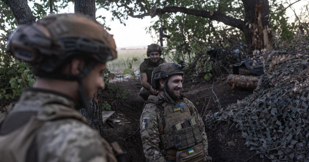 Ukraina potrzebuje gigantycznych pieniędzy na odpieranie agresji Rosji. Zdj. ilustracyjne /DIEGO HERRERA CARCEDO/ANADOLU /AFP