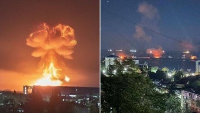 Ukraina przeszła do ataku. Rosyjski tankowiec w ogniu