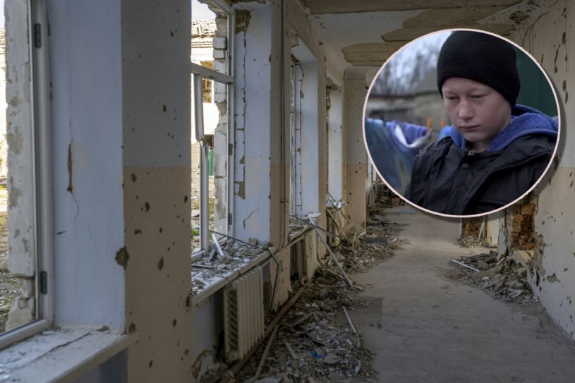 Ukraina: Rosjanie więzili 14-latka w katowni w obwodzie chersońskim /BULENT KILIC /AFP