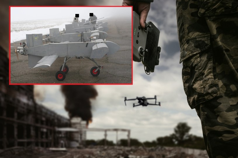 Ukraina rozpoczyna masową produkcję dronów kamikadze /123RF/PICSEL