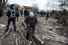 Ukraina: Skutki rosyjskiego ostrzału