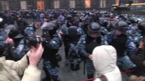 Ukraina: Starcia demonstrantów z policją