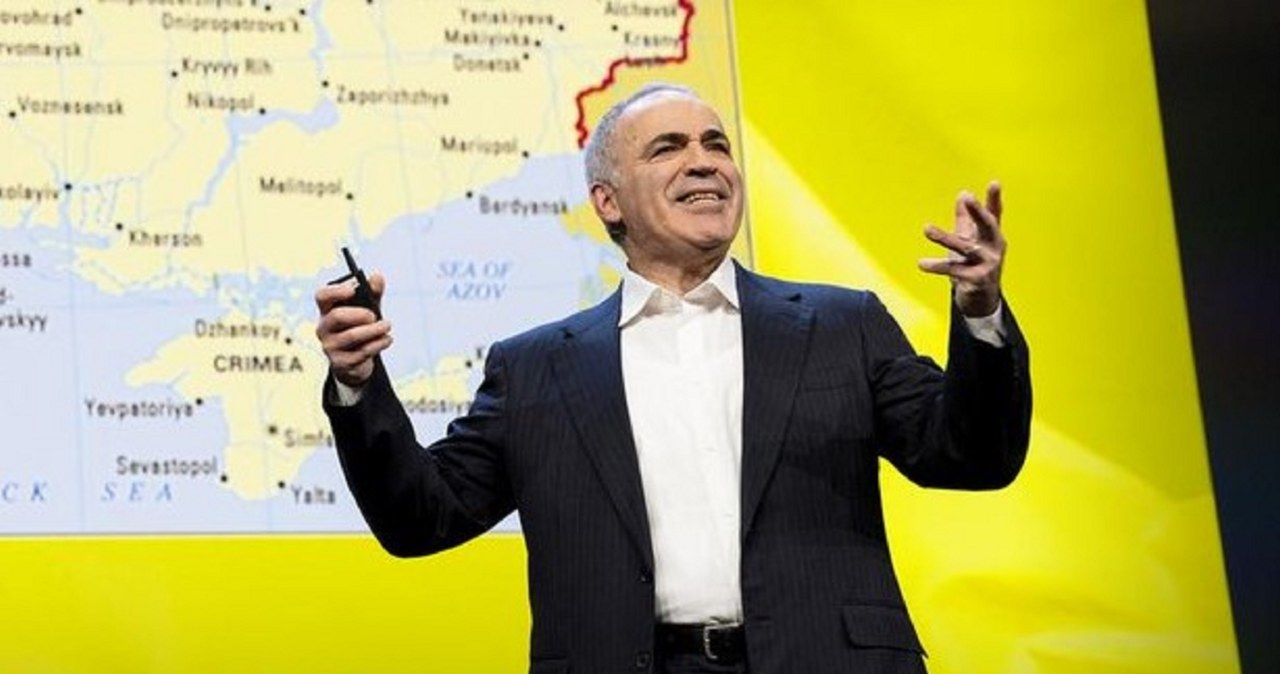 Ukraina walczy z diabłem na Ziemi. Garry Kasparow apeluje do świata / zdjęcie: ted.com /domena publiczna