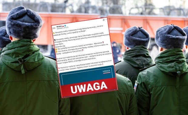 Ukraina zaatakuje Polskę? MSWiA ostrzega przed dezinformacją