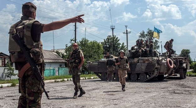 Ukraina zaprzecza, by jej żołnierze ostrzelali terytorium Rosji /SERGEY POLEZHAKA /PAP/EPA