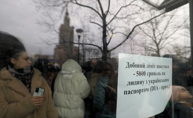 Ukraińcy będą mogli po "godziwym kursie" wymienić hrywnę na złote