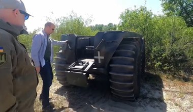 Ukraińcy mają nowy zaawansowany pojazd. Skonstruowali go sami