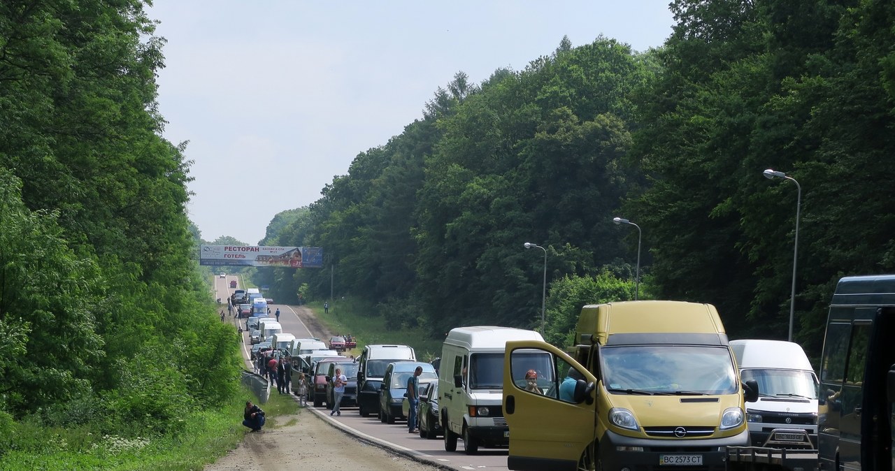 Ukraińcy nie boją się polskich mandatów i ich nie płacą /Tomasz Kawka /East News