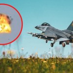 Ukraińcy obserwowali atak dronów. Nagle na niebie pojawił się F-16