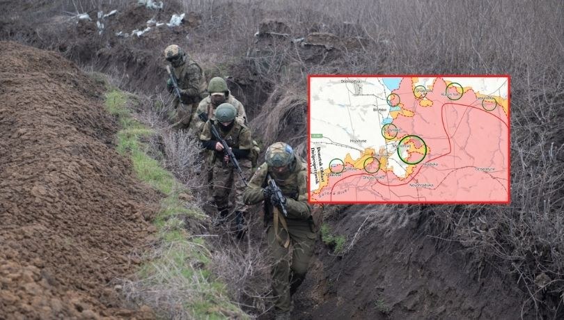 Ukraińcy otoczeni, czy nie? Co się dzieje w Pokrowsku? /X/zrzut ekranu /Shutterstock