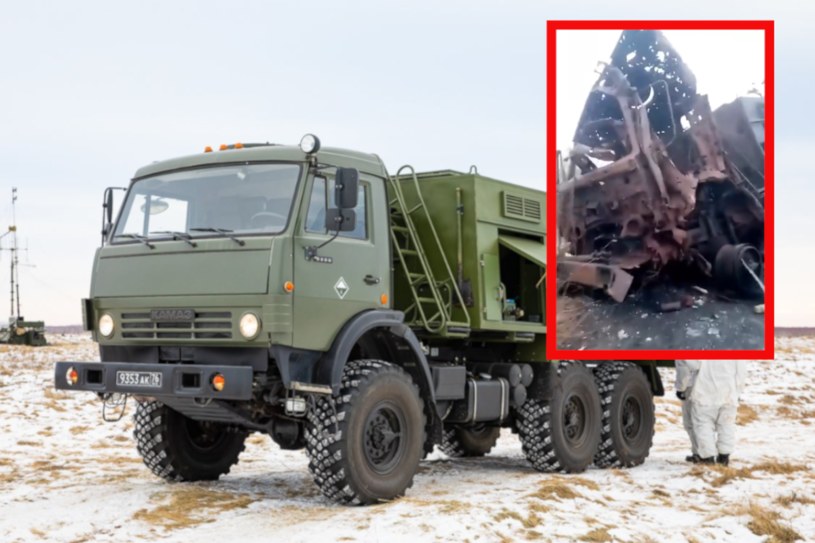 Ukraińcy po raz pierwszy zniszczyli rzadki rosyjski pojazd TDA-3. To generator dymu, mogący zasłonić całe armie /@MrBavovna /Twitter