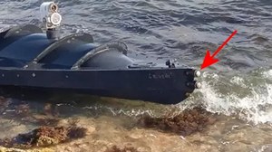 Ukraińcy pokazali, czym zaatakowali potężne rosyjskie okręty