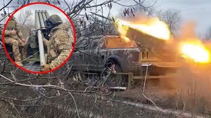 Ukraińcy pokazali w akcji rakietowego pickupa. Jest nagranie