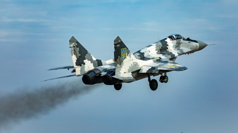 Ukraińcy próbowali sprzedać Rosjanom części do myśliwców MiG-29 /@StefanKnippsch3 /Twitter