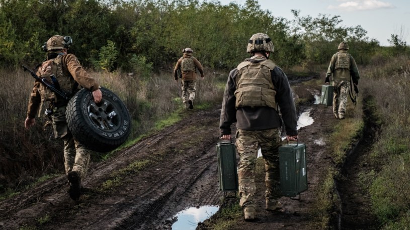 Ukraińcy rezygnują ze szturmów czołgów z Zachodu. Powodem rosyjskie miny /YASUYOSHI CHIBA / AFP /AFP