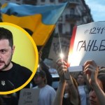 Ukraińcy są wściekli na Zełenskiego. Wyszli na ulice