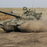 Ukraińcy spalili rosyjski czołg w spektakularny sposób