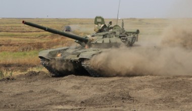Ukraińcy spalili rosyjski czołg w spektakularny sposób
