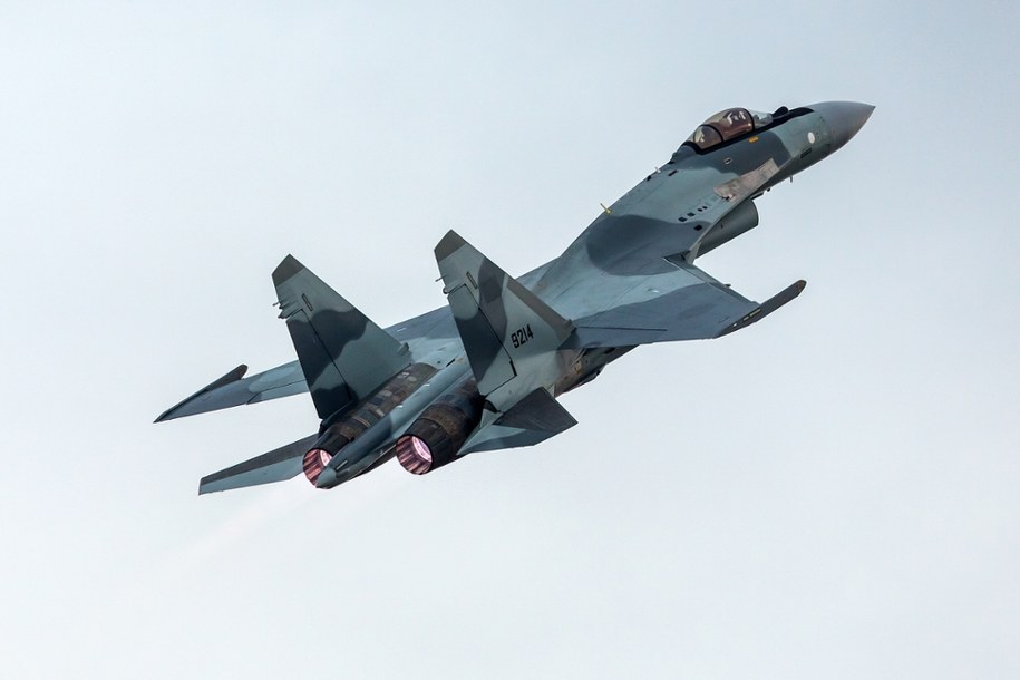 Runął rosyjski myśliwiec. Ukraińcy chwalą się zestrzeleniem maszyny