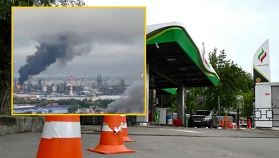 Ukraińcy uderzyli w moskiewską rafinerię. Pogłębia się kryzys paliwowy w Rosji