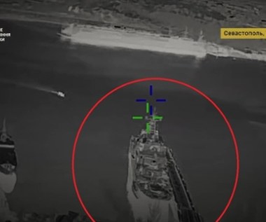 Ukraińcy uderzyli w rosyjskie okręty desantowe. Pokazali nagranie