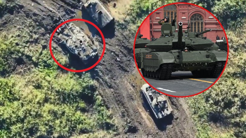 Ukraińcy upolowali kolejne superczołgi T-90M. Pobili rekord /Ukraine Weapons Tracker
