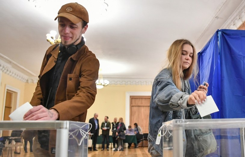 Ukraińcy wybierają prezydenta /AFP