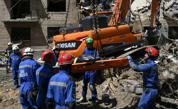 Ukraińcy zaatakowali ponad 1300 km od granicy