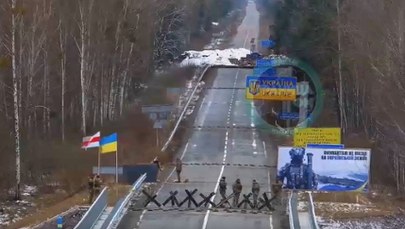 Ukraińcy zakpili z Białorusinów. Zobacz, co zrobili na granicy [FILM]