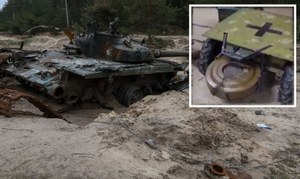 Ukraińcy zaminowują teren za pomocą małych zdalnie sterowanych robotów